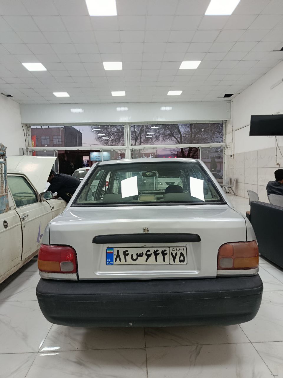 پراید131 نقره ای مدل86 مقرون به صرفه